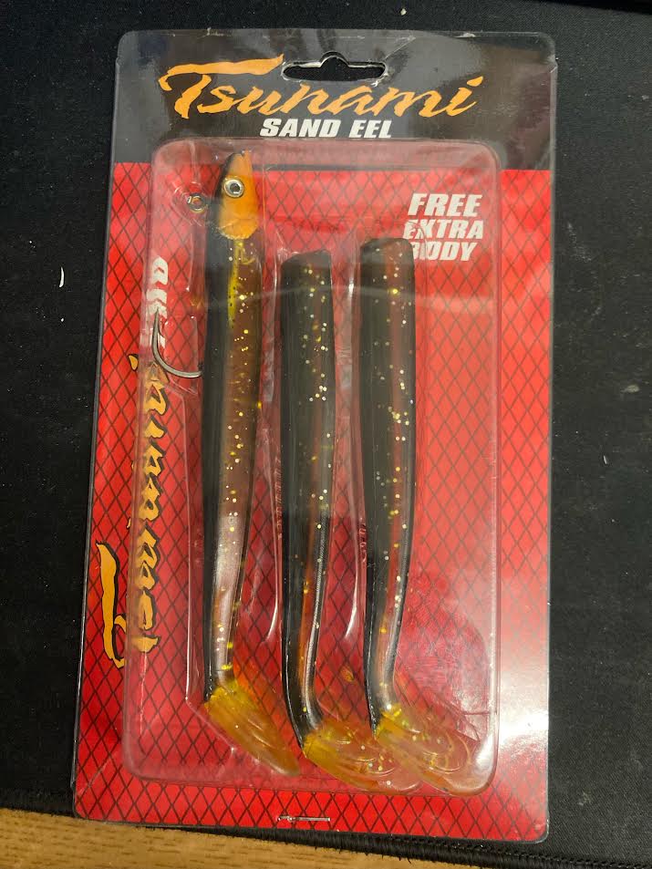 Tsunami Sand Eel 16cm 36g - Gold Rush