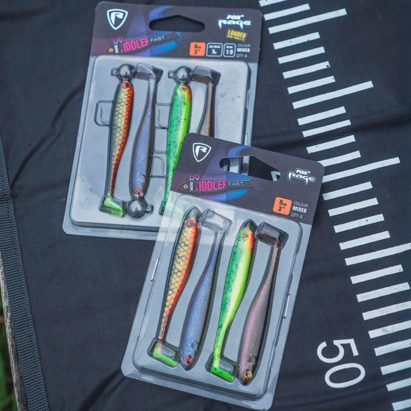 Fox Rage Mini Tiddler Mixed Colour Pack Loaded