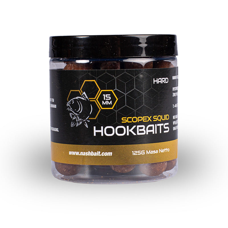 NashBait Scopex Squid Hard Hookbaits 125g