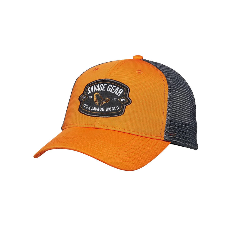 Savage Gear Badge Trucker Cap Orange