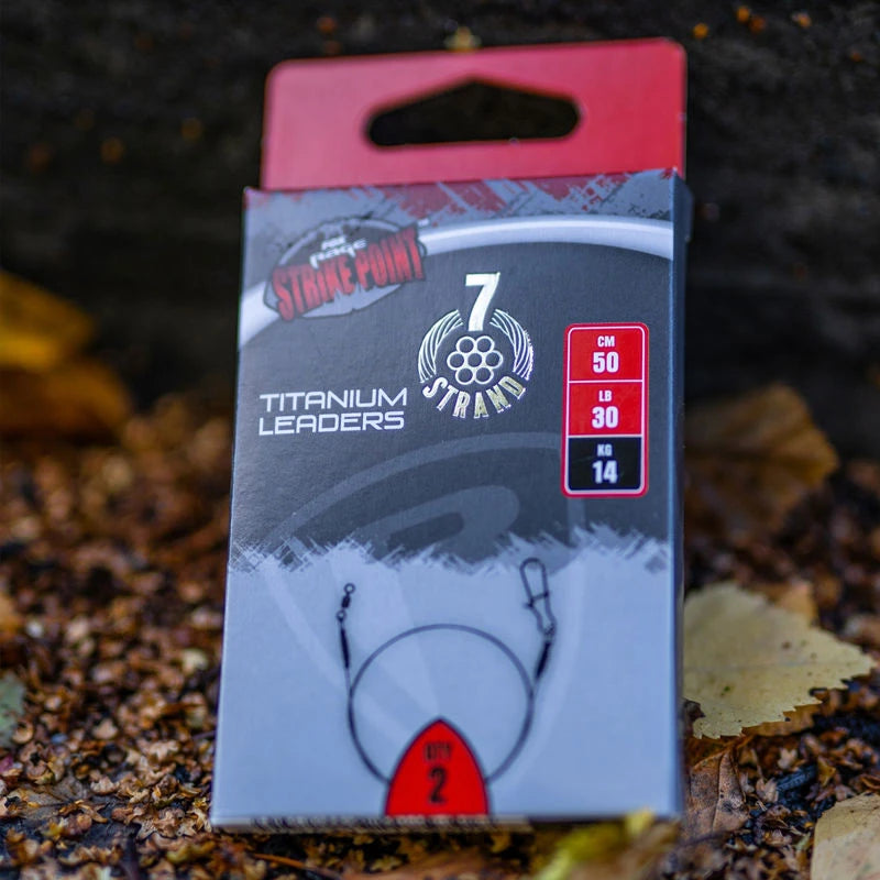 Fox Rage 7 Strand Titanium Leaders 50cm