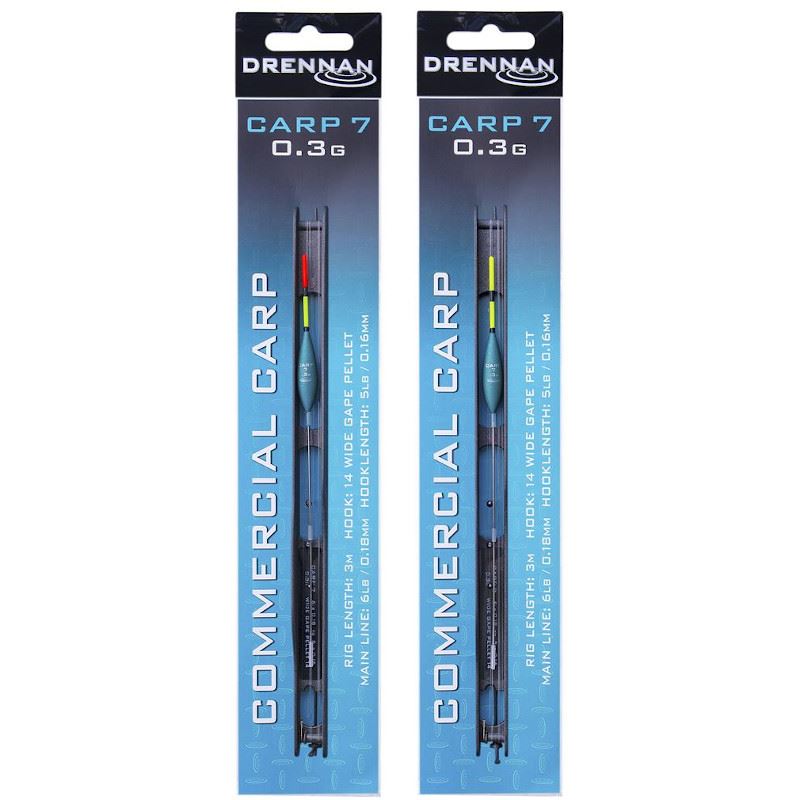 Drennan Carp 7 Commercial Carp Pole Rigs