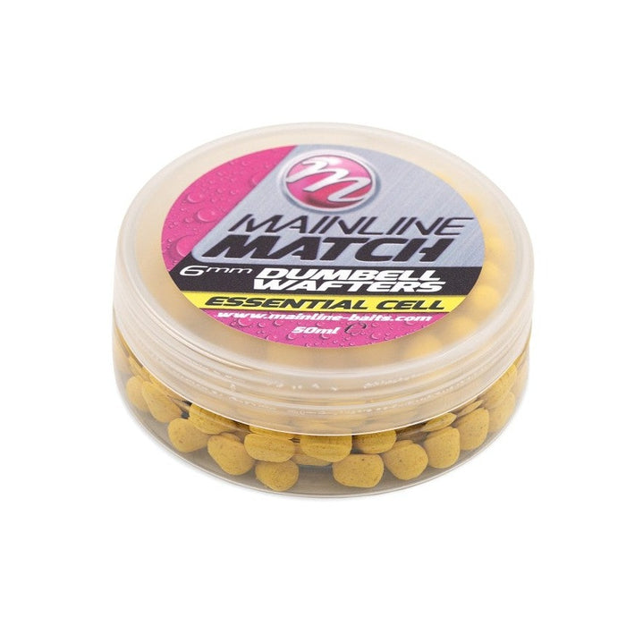 Mainline Match Dumbell Wafters Yellow Essential Cell