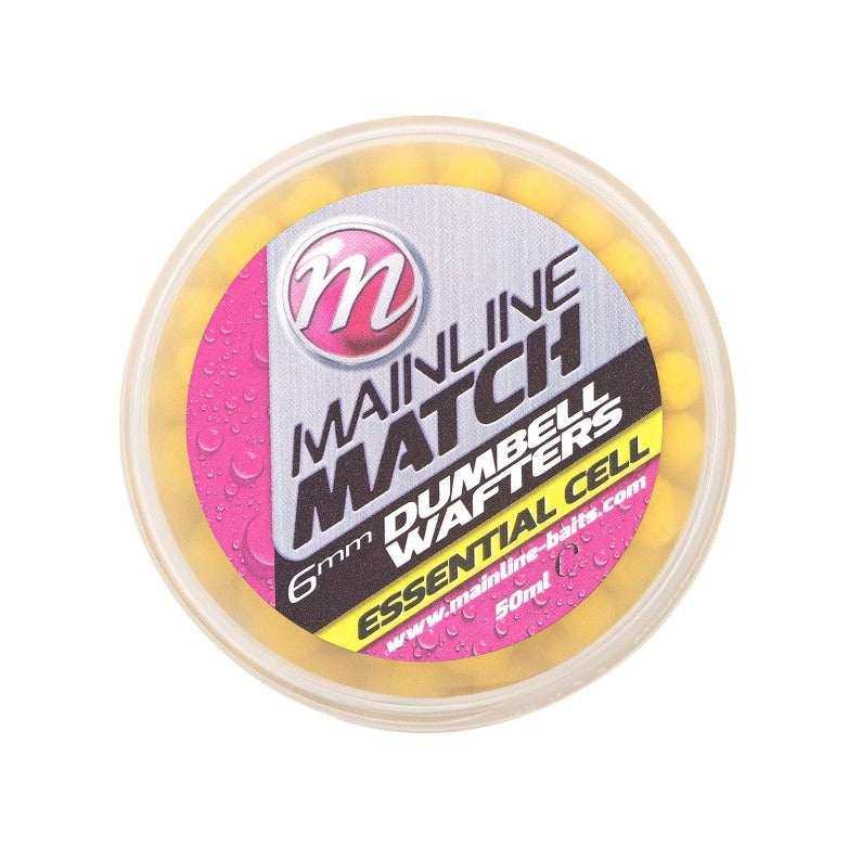 Mainline Match Dumbell Wafters Yellow Essential Cell
