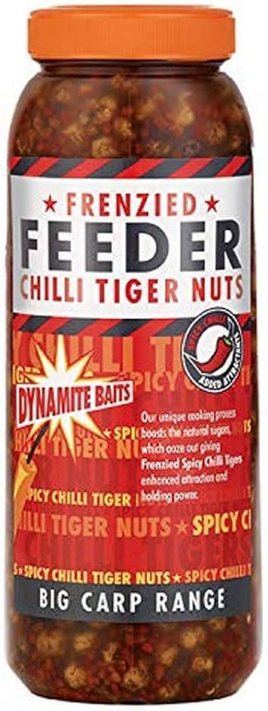 Dynamite Baits Frenzied Chilli Tiger Nuts Feeder Jar