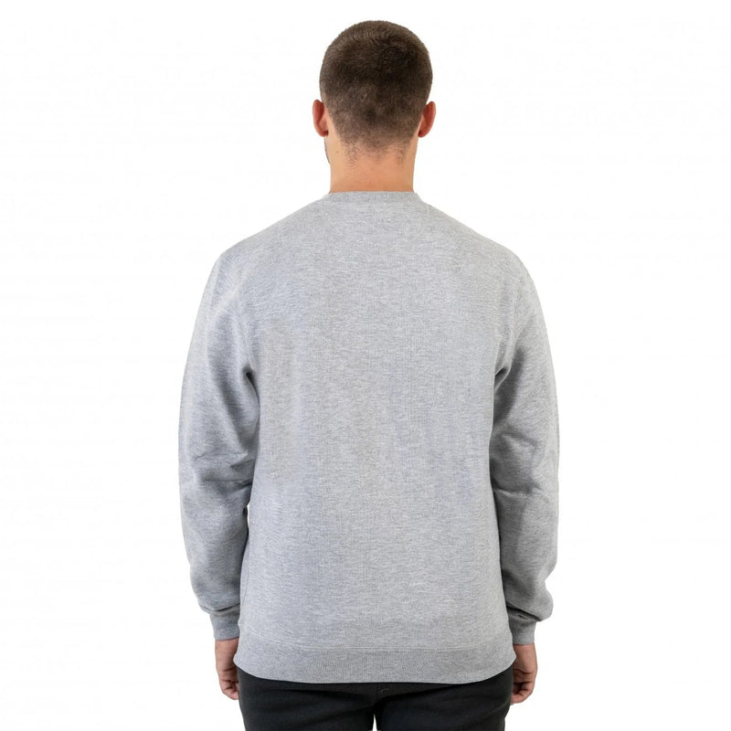 Guru Patch Crewneck Sweatshirt Grey