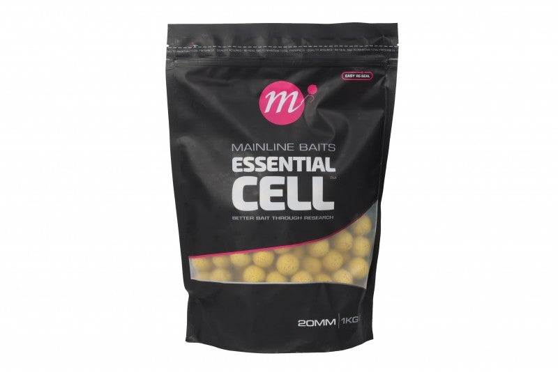 Mainline Baits Shelf Life Essential Cell Boilies 1kg