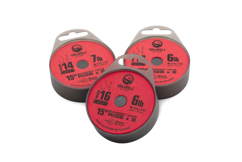 Guru QM1 Bait Band Ready Rigs 15inch