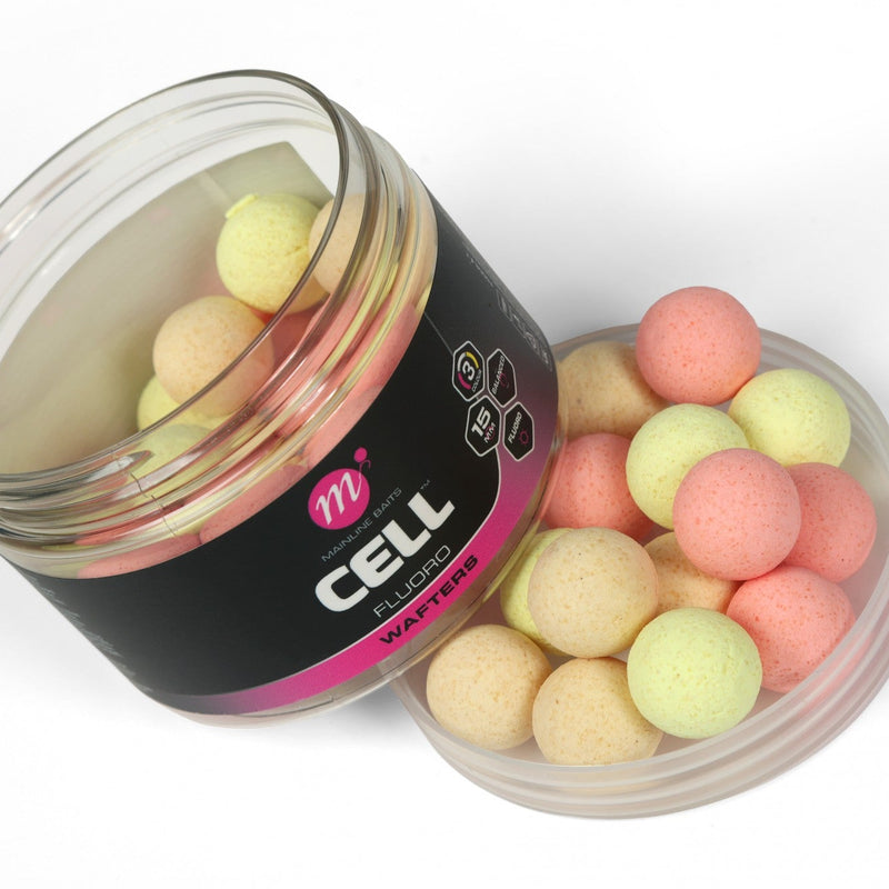 Mainline Fluoro Wafters 15mm PYW Mix