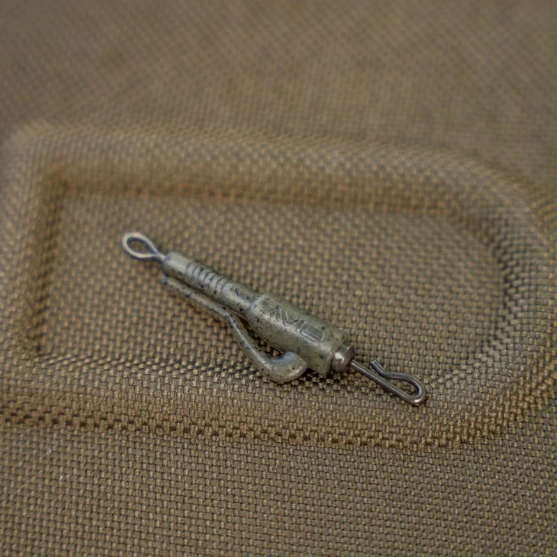 Avid Carp Outline Flecktone Fused Lead QC Clips