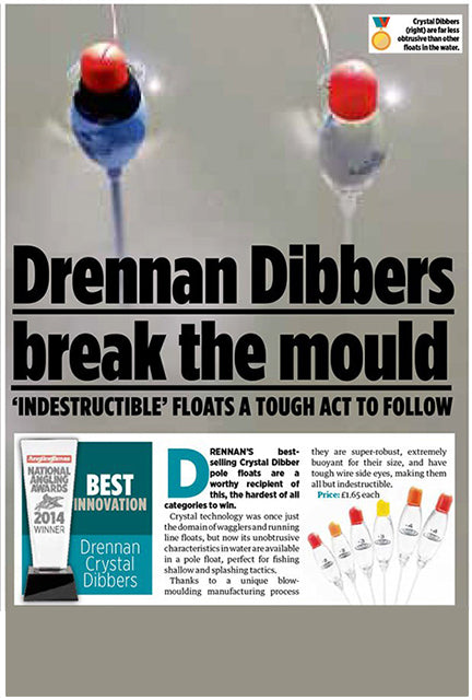 Drennan Crystal Dibber Pole Floats