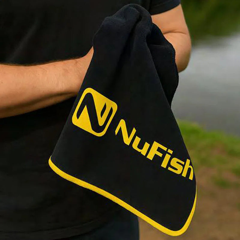 Black NuFish Hand Towel