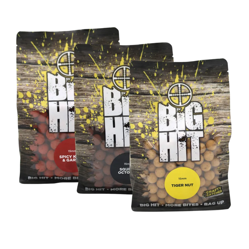 Crafty Catcher Big Hit Boilies 900g 15mm