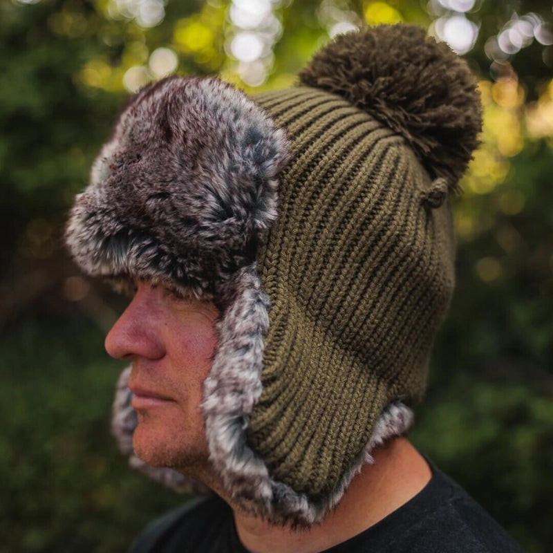 Fox Trapper Hat Green