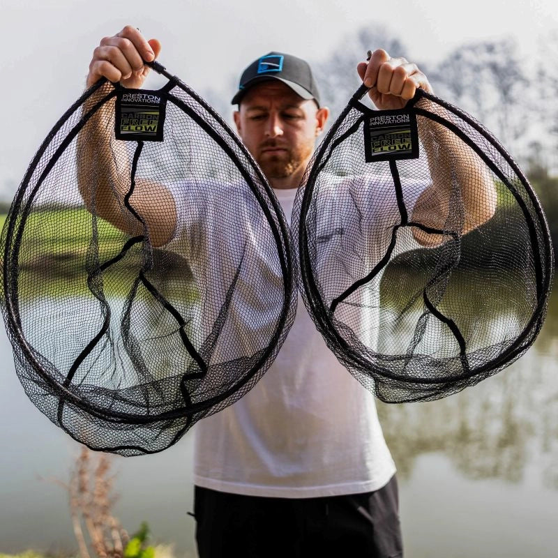 Preston Carbon Free Flow Landing Nets