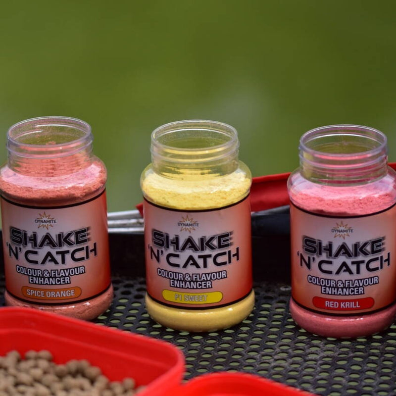 Dynamite Baits Shake ‘N’ Catch Colour & Flavour Enhancer