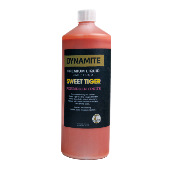 Dynamite Baits Sweet Tiger Forbidden Fruits Liquid Carp Food 1ltr