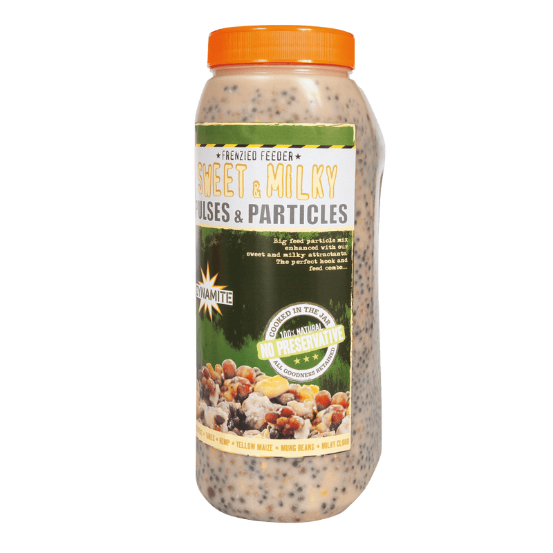 Dynamite Baits Frenzied Sweet & Milky Pulses & Particles Jar
