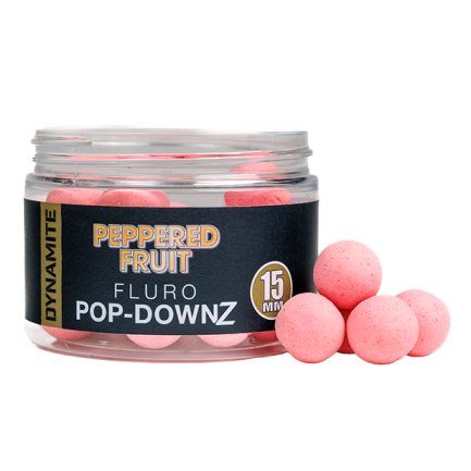 Dynamite Baits Peppered Fruit Fluro Pop-Downz