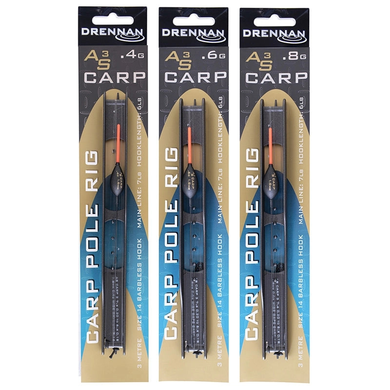 Drennan AS3 Carp Pole Rigs