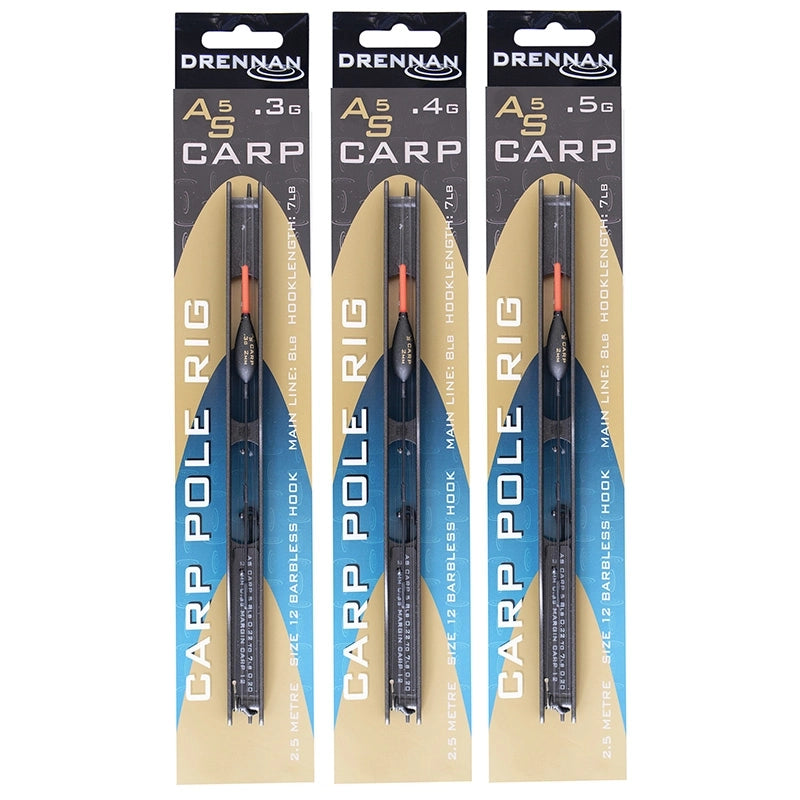 Drennan AS5 Carp Pole Rigs