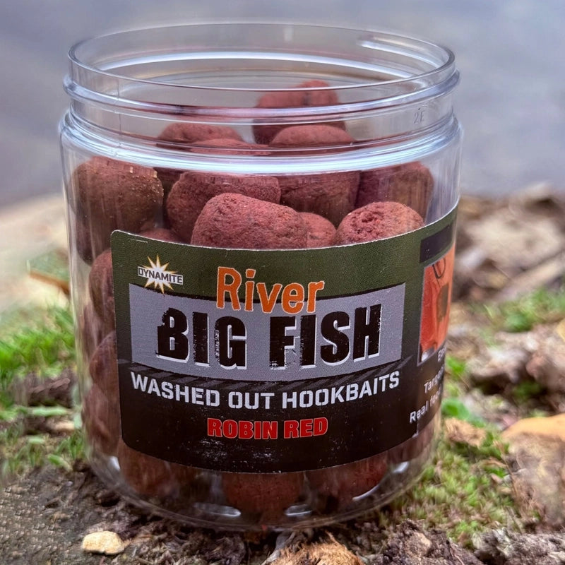 Dynamite Baits Big Fish River Washed Robin Red Hookbaits