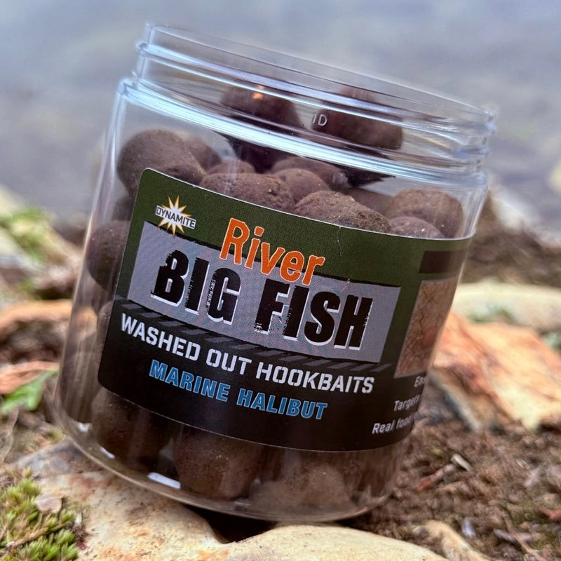 Dynamite Baits Big Fish River Washed Marine Halibut Hookbaits