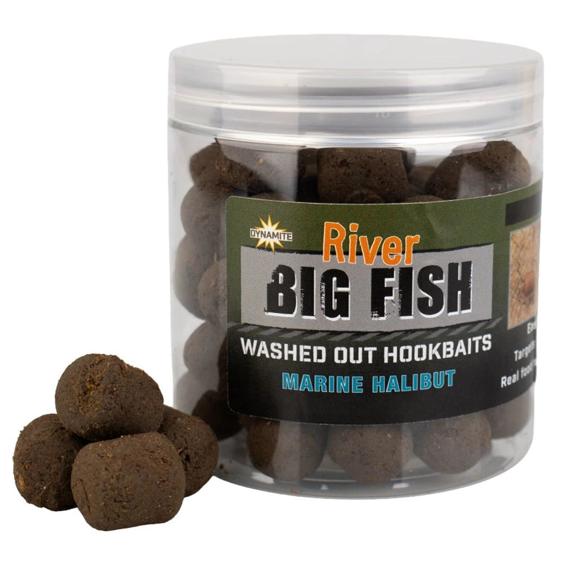 Dynamite Baits Big Fish River Washed Marine Halibut Hookbaits