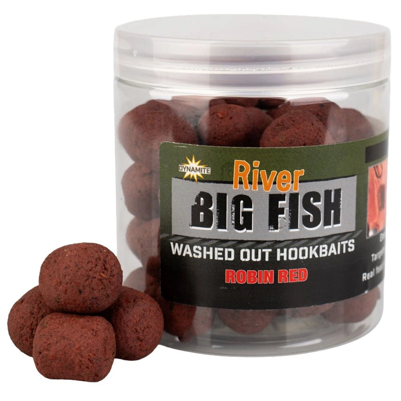 Dynamite Baits Big Fish River Washed Robin Red Hookbaits