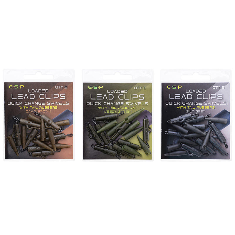 ESP Loaded Lead Clip Quick Change Swivels
