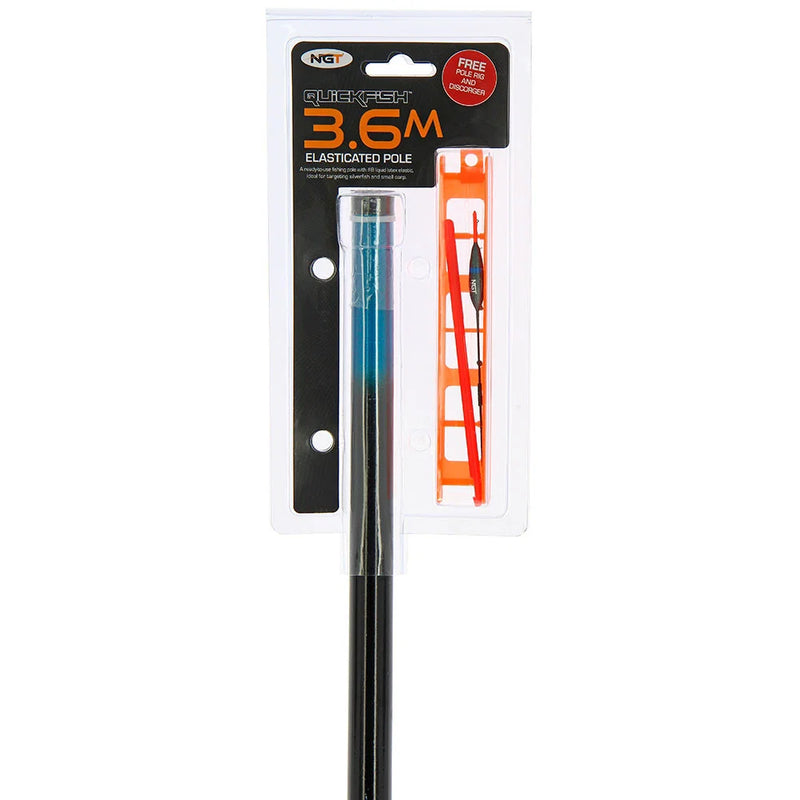 NGT Quickfish Elasticated Pole 3.6m Combo