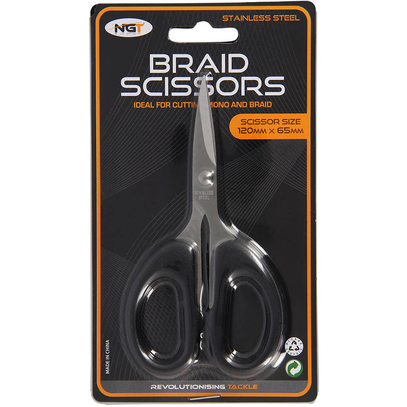 NGT Black Braid Scissors