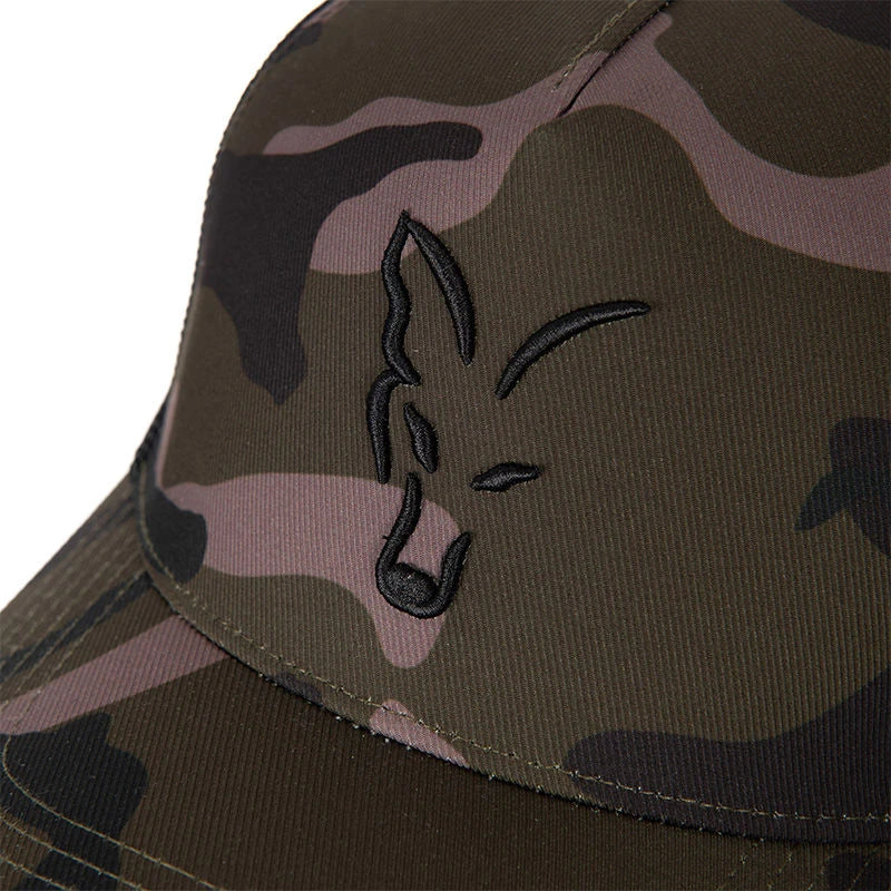 Fox Black Camo Trucker Cap