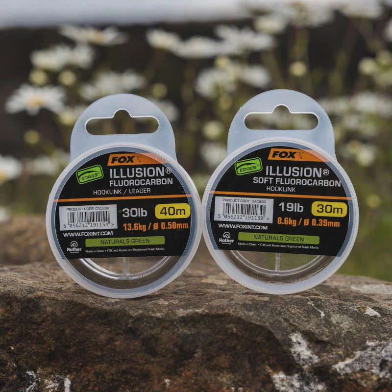 Fox Edges Illusion Fluorocarbon Material 40m