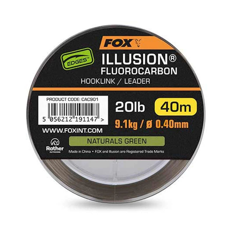 Fox Edges Illusion Fluorocarbon Material 40m