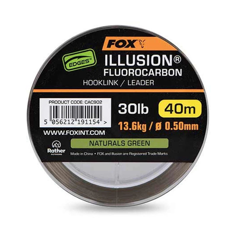 Fox Edges Illusion Fluorocarbon Material 40m
