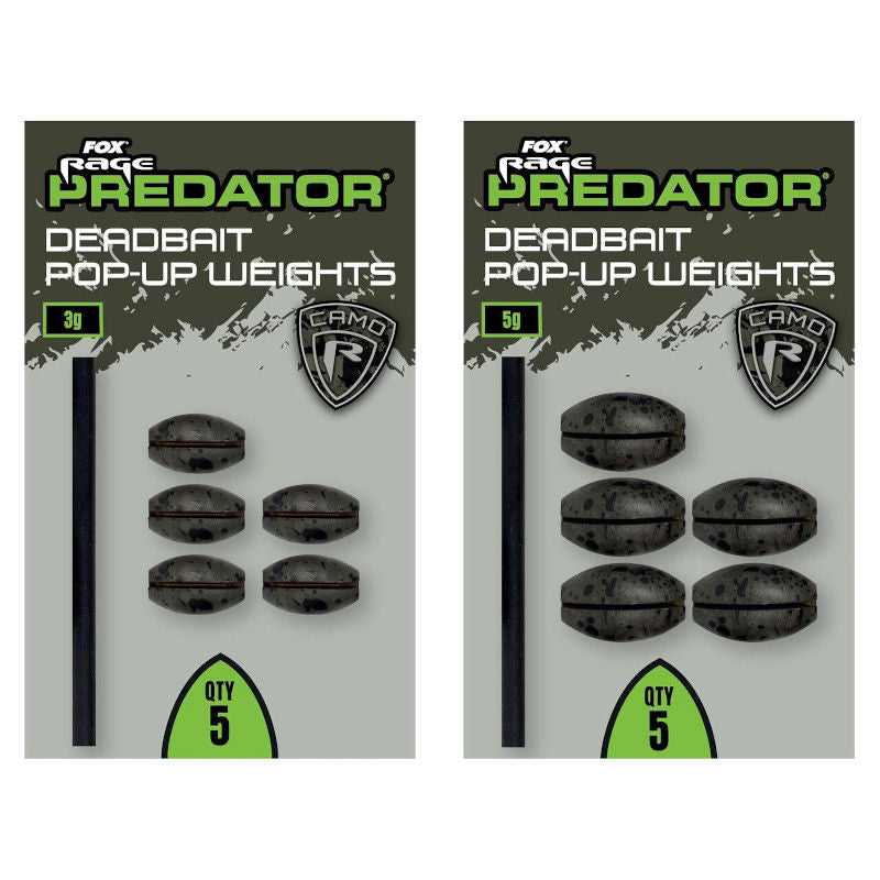 Fox Rage Predator Deadbait Pop-Up Weights