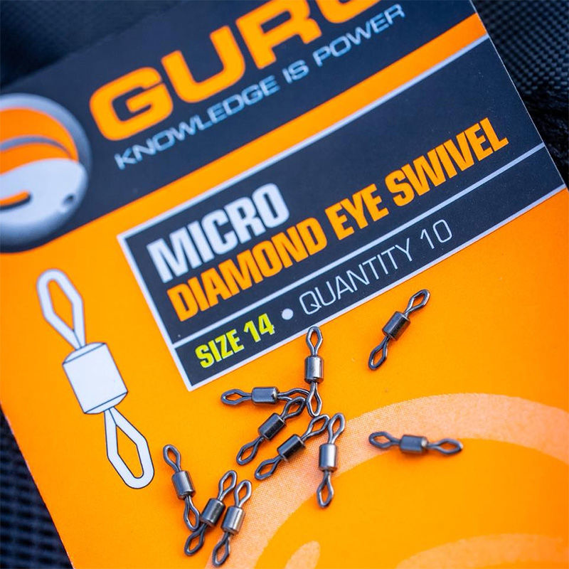 Guru Micro Diamond Eye Swivels