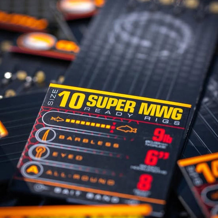 Guru Super MWG Bait Band Ready Rigs 6inch