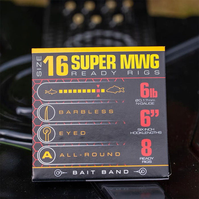 Guru Super MWG Bait Band Ready Rigs 6inch
