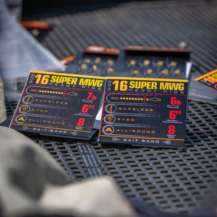 Guru Super MWG Bait Band Ready Rigs 6inch