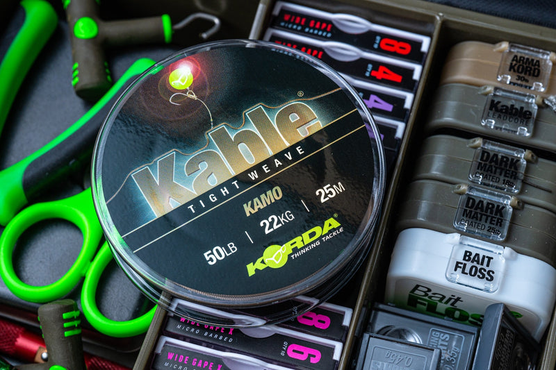Korda Kable Tight Weave 25m Kamo