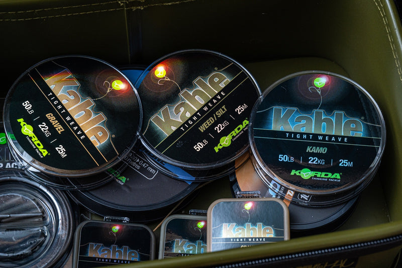 Korda Kable Tight Weave 25m Kamo