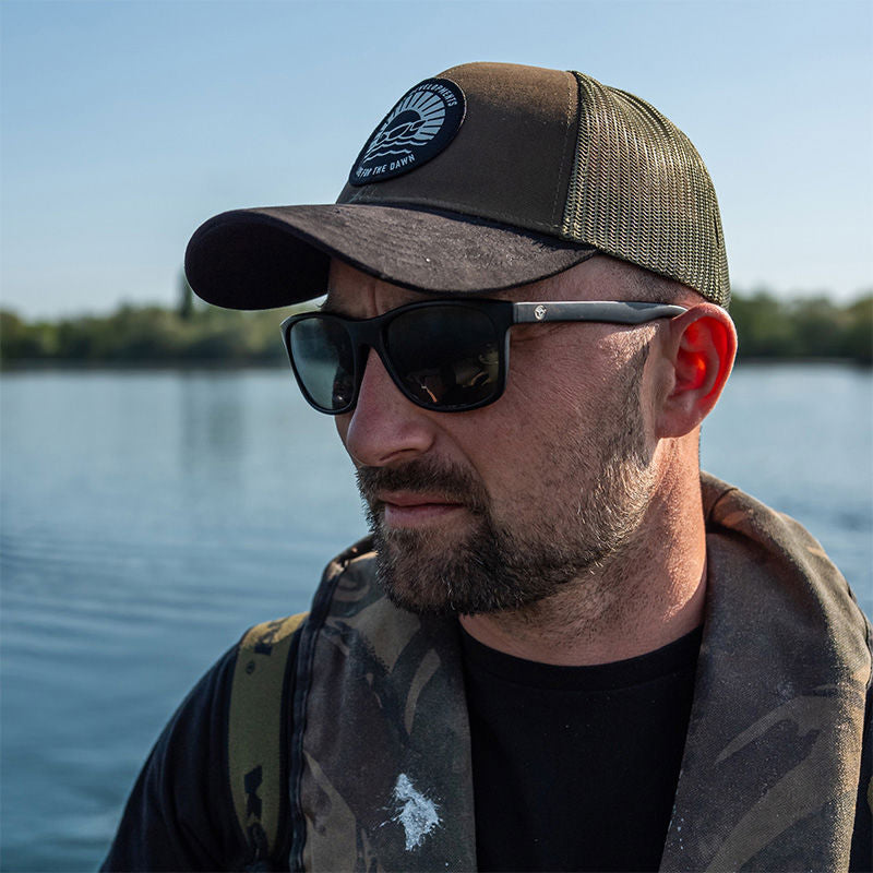 Korda Dawn Black Trucker Cap