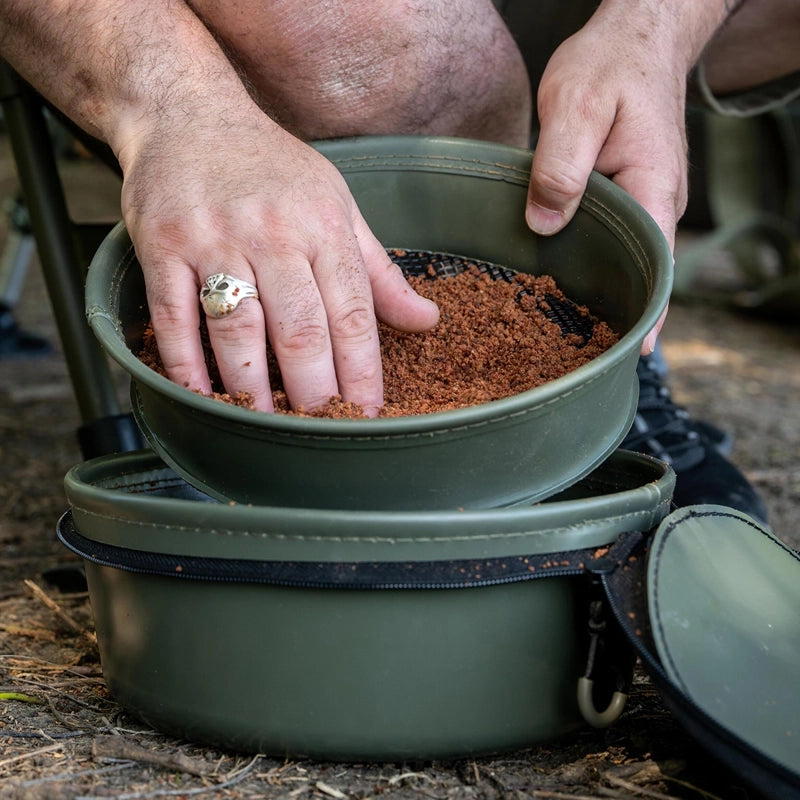 Korum EVA Solid Groundbait Bowls & Riddles