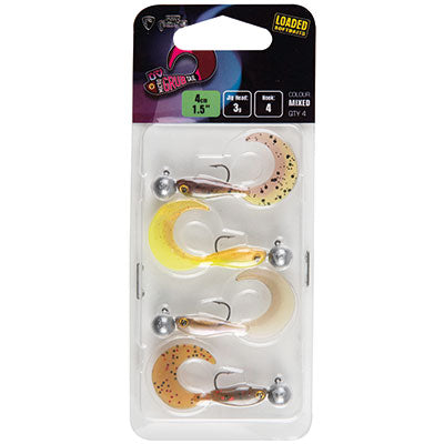 Fox Rage Ultra UV Micro Grub Tail Loaded Lure Pack