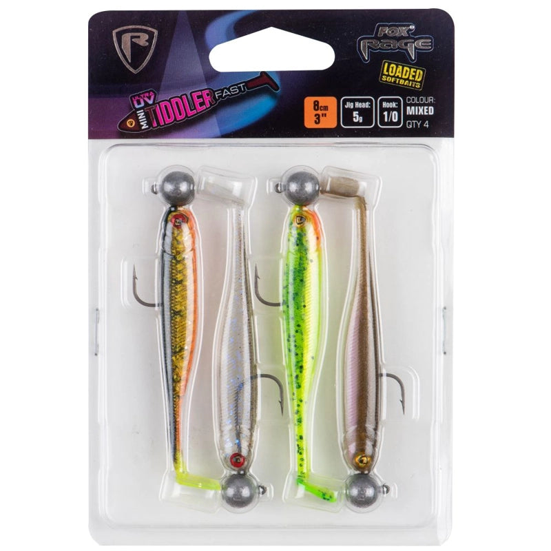 Fox Rage Mini Tiddler Mixed Colour Pack Loaded