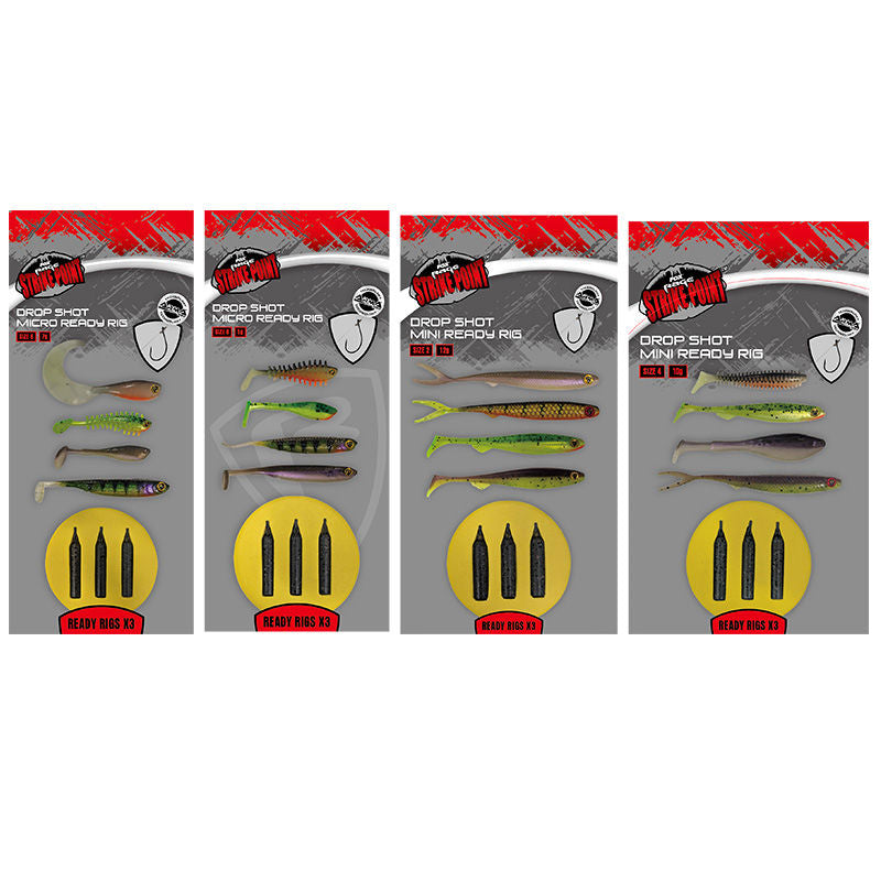 Fox Rage Drop Shot Ready Rigs