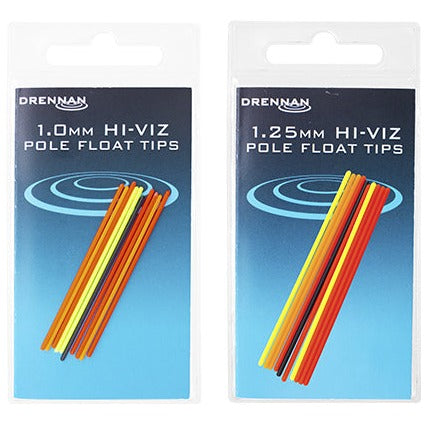 Drennan Hi-Vis Pole Float Tips