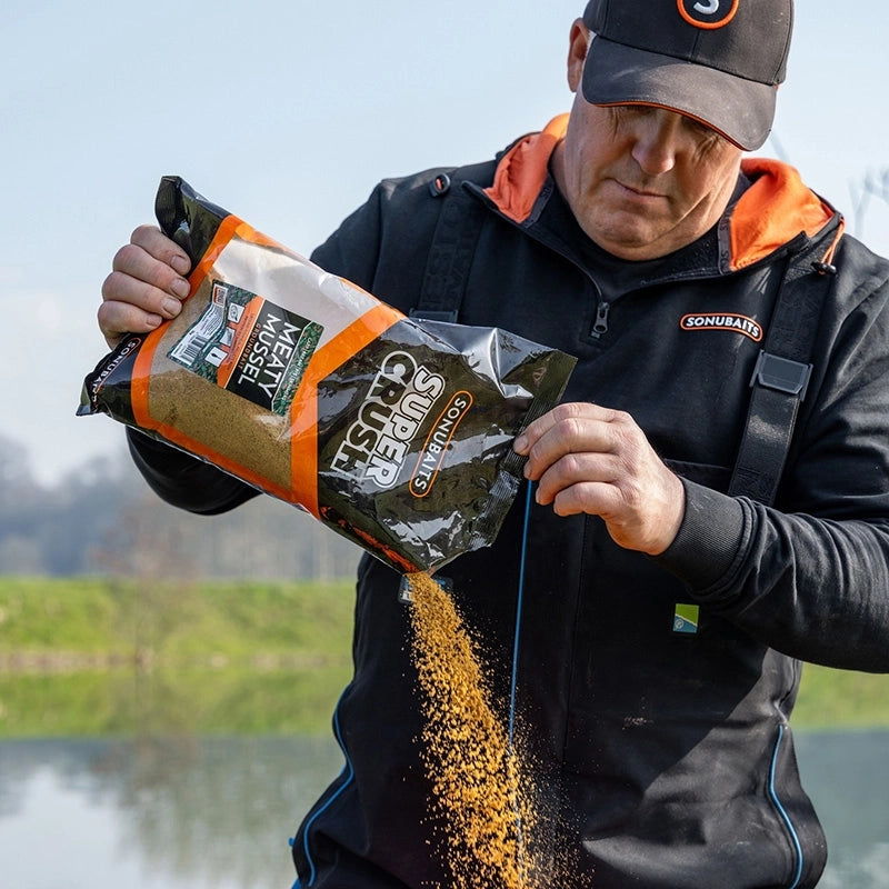 Sonubaits Supercrush Meaty Mussel Mix Goundbait 2kg